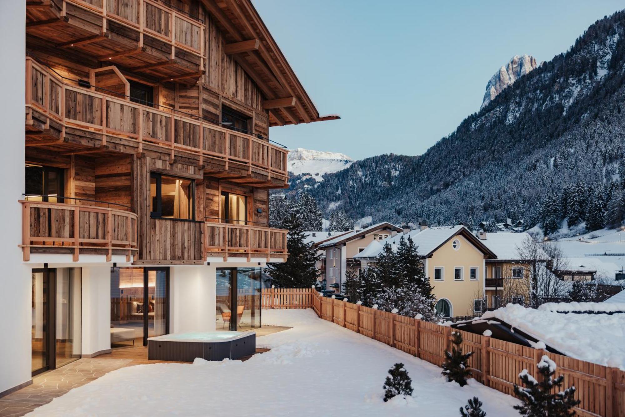 Luxury Chalet Mile Ortisei Esterno foto