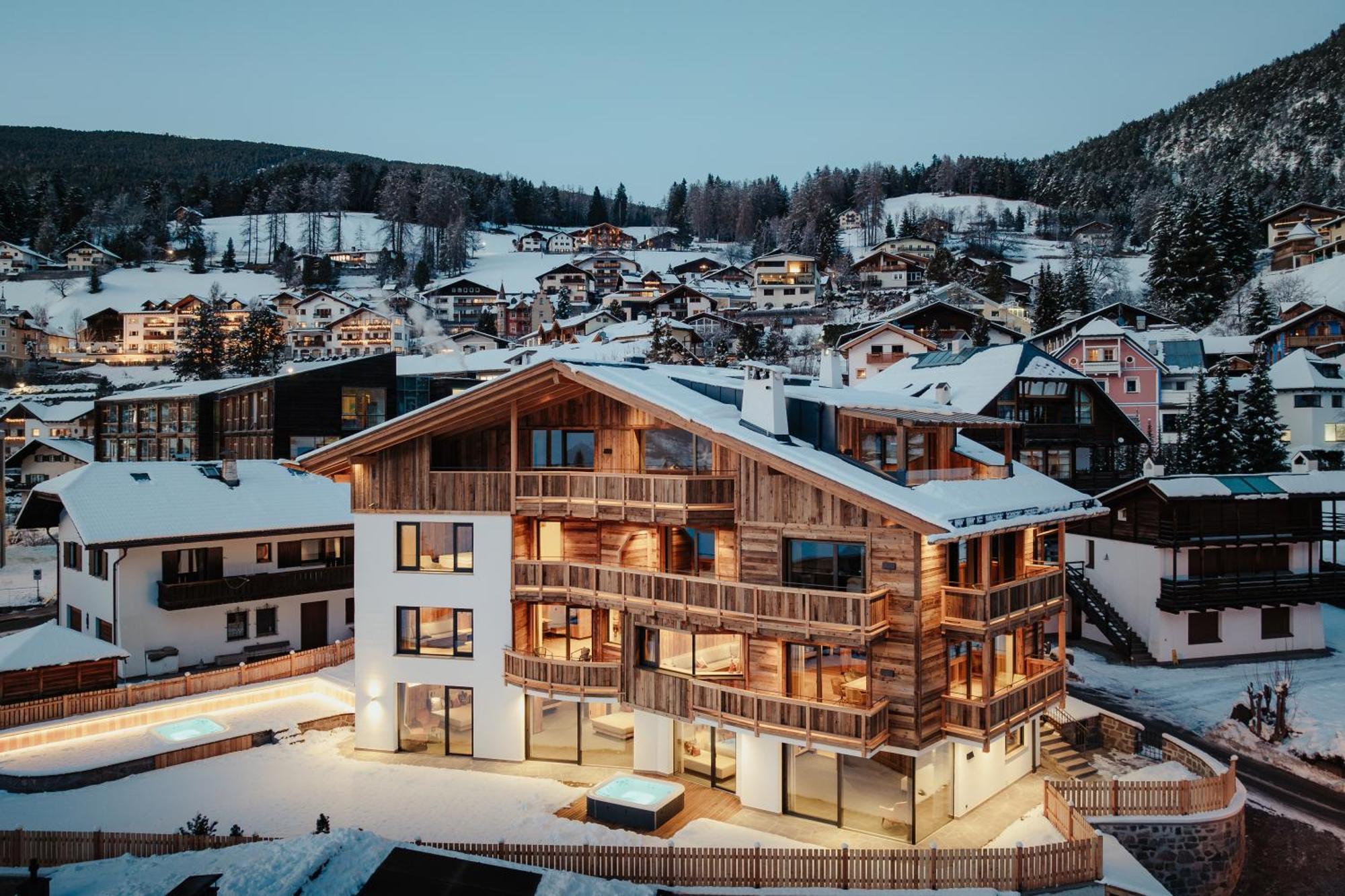 Luxury Chalet Mile Ortisei Esterno foto