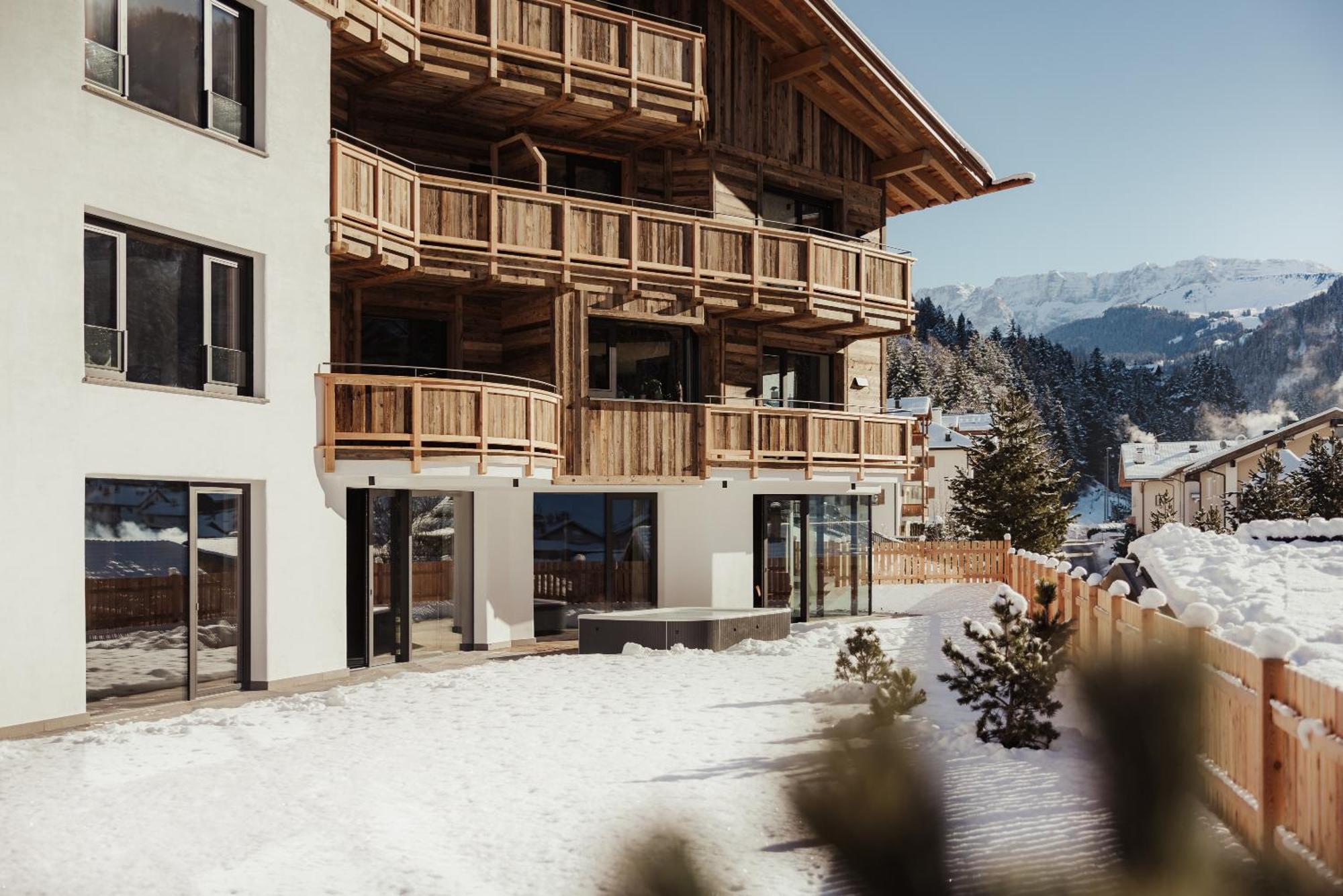 Luxury Chalet Mile Ortisei Esterno foto