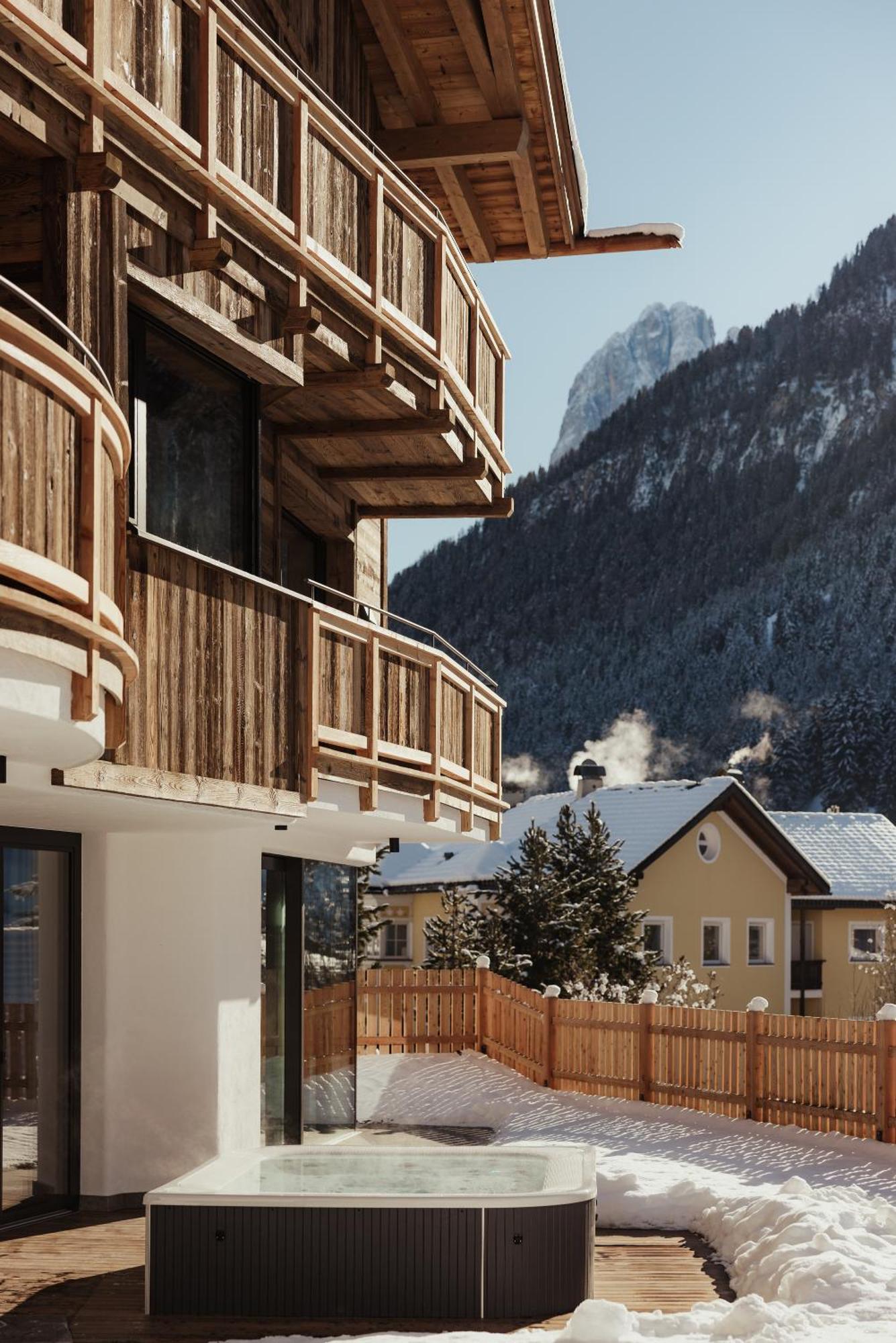 Luxury Chalet Mile Ortisei Esterno foto