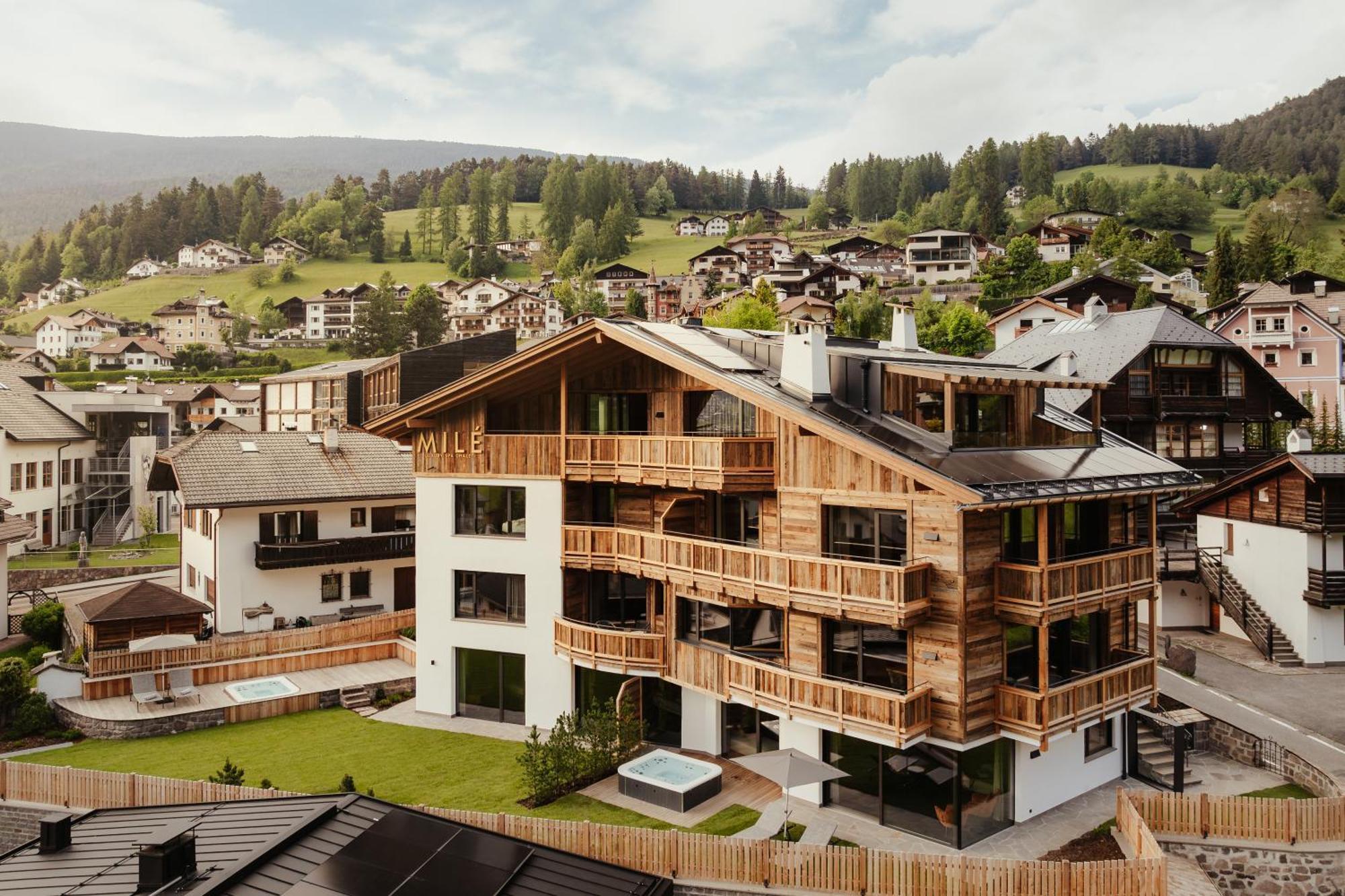 Luxury Chalet Mile Ortisei Esterno foto